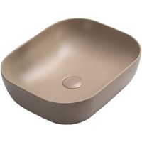 Раковина-чаша Vincea 51 VBS-101MC Капучино матовый фарфор накладная