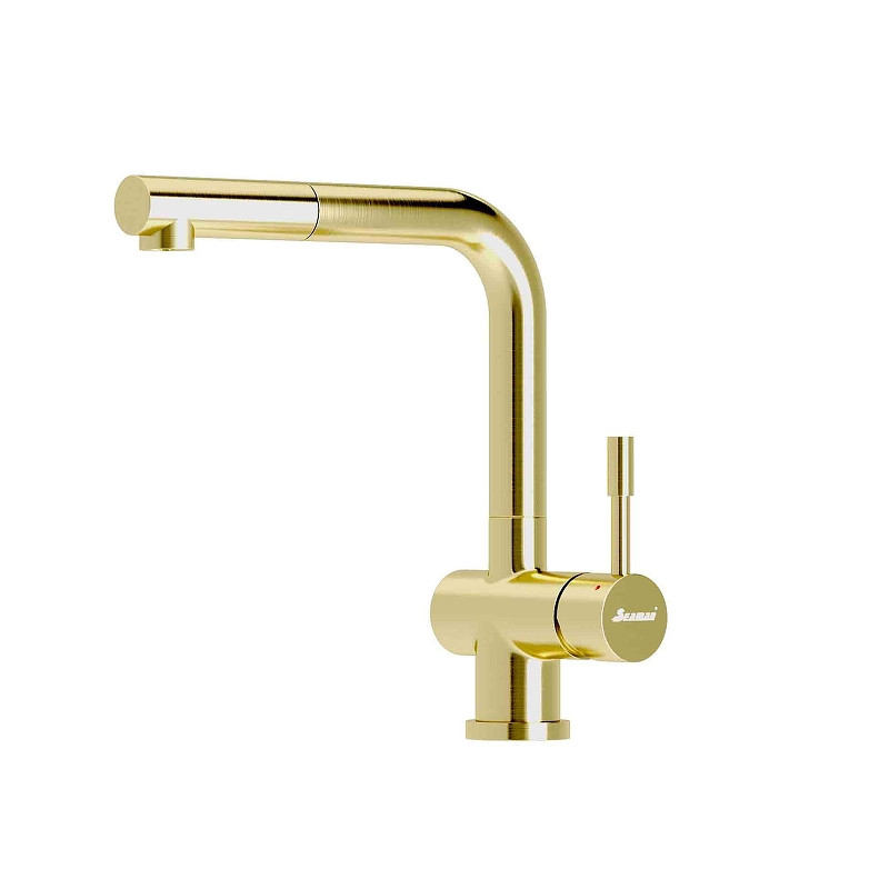 Смеситель для кухни Seaman Eco Venice SSN-0912P-LG цвет Светлое золото сатин