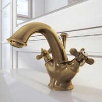 Смеситель для раковины Webert Ottocento OT700102065 Бронза