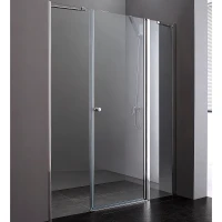 Душевая дверь Cezares Elena 160 ELENA-W-B-13-40+60/60-C-Cr профиль Хром стекло прозрачное