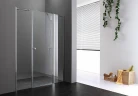 Душевая дверь Cezares Elena 160 ELENA-W-B-13-40+60/60-C-Cr профиль Хром стекло прозрачное