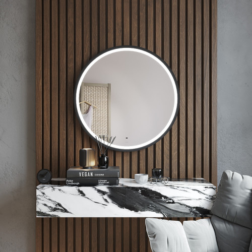 Зеркало Bond Circle 80x80 M60ZE-8080 с подсветкой с бесконтактным выключателем стекло