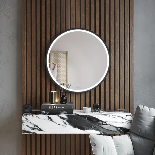 Зеркало Bond Circle 80x80 M60ZE-8080 с подсветкой с бесконтактным выключателем стекло