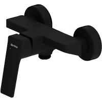 Смеситель для душа Damixa Merkur 402000300 Черный матовый латунь на стену