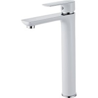 Смеситель для раковины Aquanet Arctic AF520-11СW Хром Белый латунь
