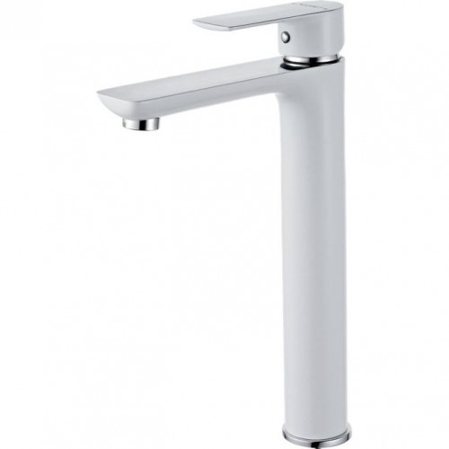 Смеситель для раковины Aquanet Arctic AF520-11СW Хром Белый латунь