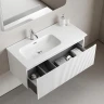 Тумба под раковину Sancos Snob R 1.0 100 L SNR1.0100LW подвесная цвет Bianco