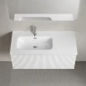 Тумба под раковину Sancos Snob R 1.0 100 L SNR1.0100LW подвесная цвет Bianco