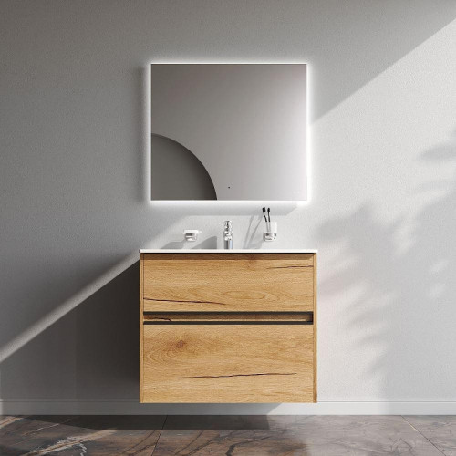 Тумба под раковину AM.PM Sense 80 M7BFUX0802OF подвесная цвет Дерево