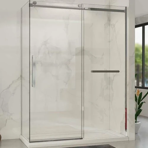 Душевой уголок Vincea Como Soft 150x90 VSR-1CS9015CL профиль Хром стекло прозрачное