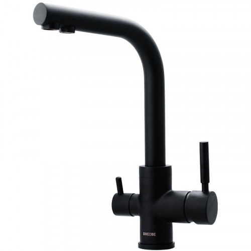 Смеситель для кухни Swedbe Selene Plus 8149 Черный матовый латунь