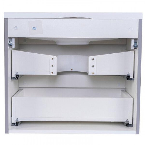 Тумба под раковину Creto Oro 60 24-HN60-GR подвесная цвет Серый люкс