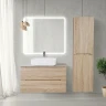 Зеркало BelBagno SPC-MAR-900-800-LED-TCH-WARM с подсветкой с подогревом с сенсорным выключателем стекло