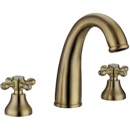 Смеситель для раковины Boheme Medici Presente 317 Бронза латунь