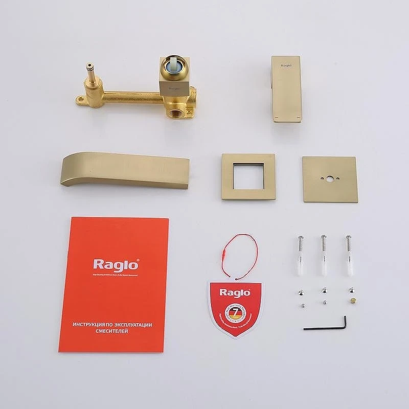 Смеситель для раковины Raglo R02.11.03 цвет Золото матовое