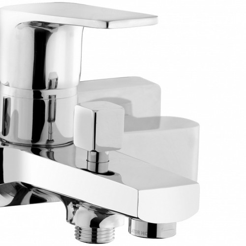 Смеситель для ванны Azario Treya AZ-15680501 Хром латунь на стену