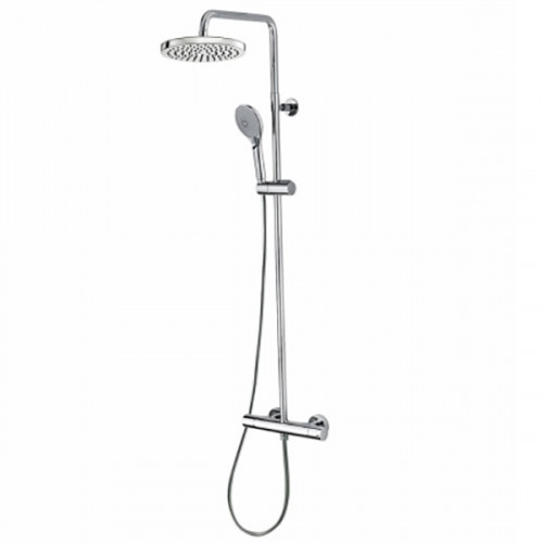 Душевая система Bossini Elios L10172.030 с термостатом Хром на стену