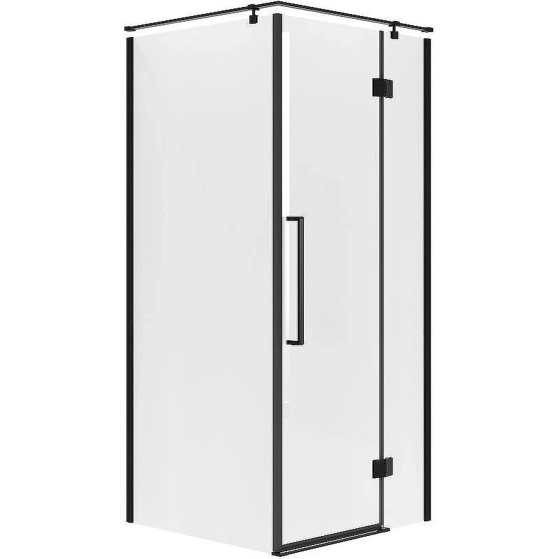Душевой уголок Niagara Nova 100х100 NG-6832-34BLACK профиль Черный матовый стекло прозрачное