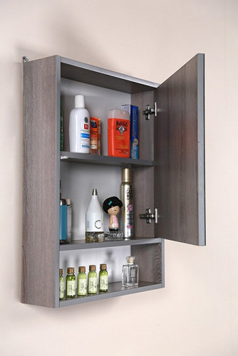 Зеркальный шкаф Onika Натали 50.00 R 205013 Ясень таормина