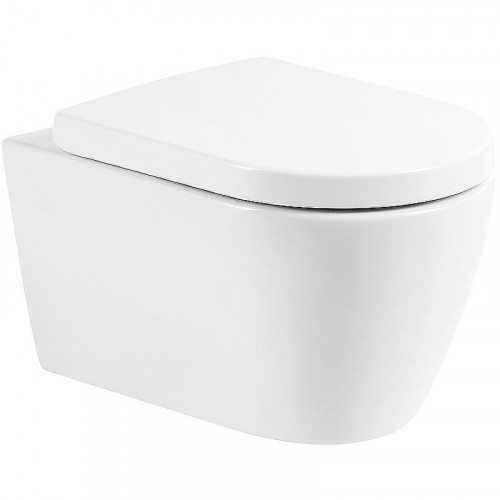 Унитаз BelBagno Marino BB105CHR/BB865SC подвесной с сиденьем Микролифт