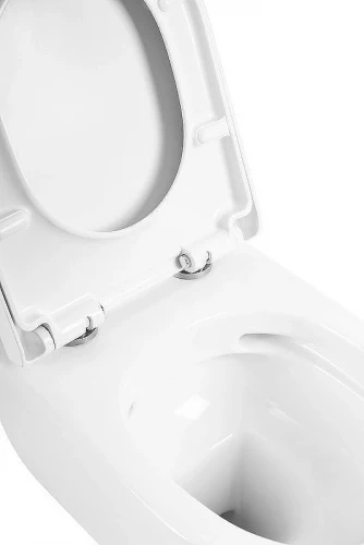 Унитаз BelBagno Marino BB105CHR/BB865SC подвесной с сиденьем Микролифт