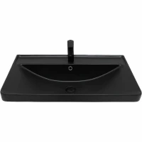 Раковина Aquanet Ирис 80 329249 Черная матовая