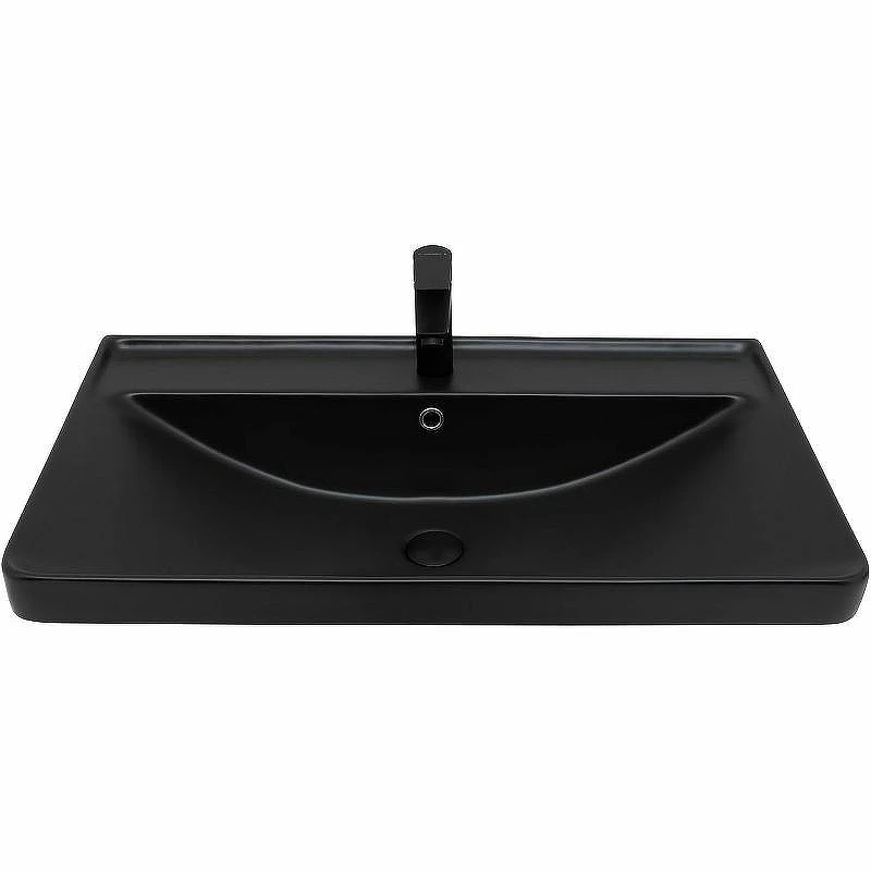 Раковина Aquanet Ирис 80 329249 Черная матовая