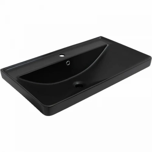 Раковина Aquanet Ирис 80 329249 Черная матовая