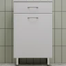 Комод Style Line Эко Стандарт ТН 50 АА00-000042 с бельевой корзиной Белый глянцевый МДФ / ЛДСП