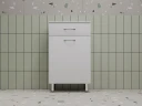 Комод Style Line Эко Стандарт ТН 50 АА00-000042 с бельевой корзиной Белый глянцевый МДФ / ЛДСП