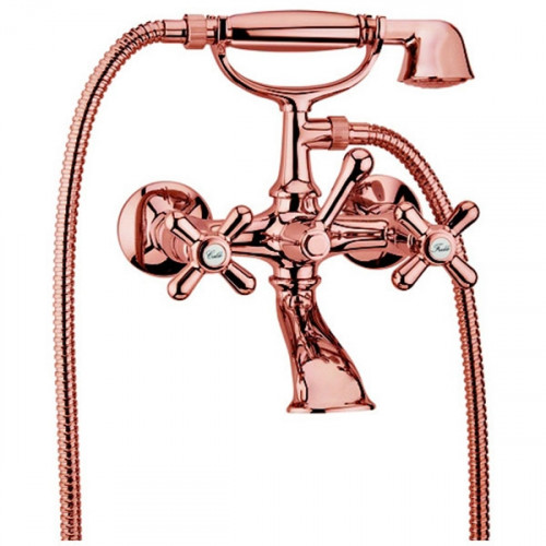 Смеситель для ванны Webert Armony AM720201060 Медь на стену