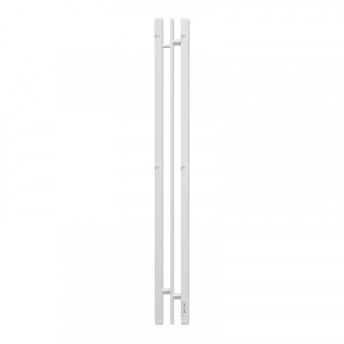 Электрический полотенцесушитель APEXTERMO Delta 1100x100 DL10111WM с крючками цвет Белый матовый