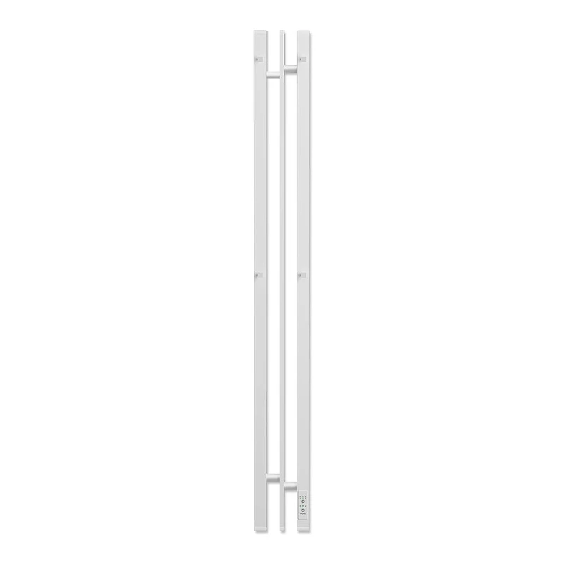 Электрический полотенцесушитель APEXTERMO Delta 1100x100 DL10111WM с крючками цвет Белый матовый