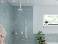 Душевая штанга Hansgrohe Unica S Puro 28631670 Черная матовая латунь на стену