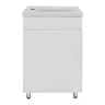 Тумба с раковиной Azario Эстима 40 L CS00094579 цвет Белый