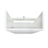 Тумба с раковиной Azario Эстима 40 L CS00094579 цвет Белый