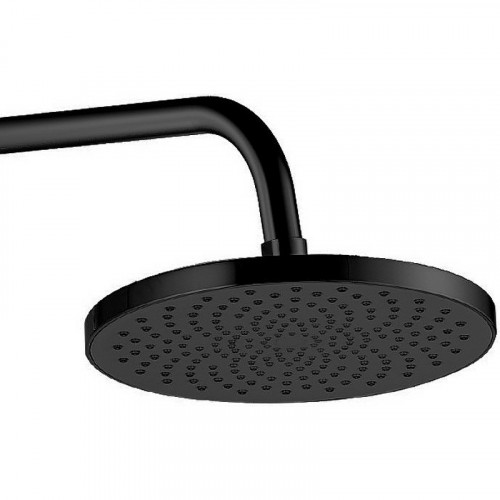 Душевая система Haiba HB24590-7 Черная матовая латунь на стену