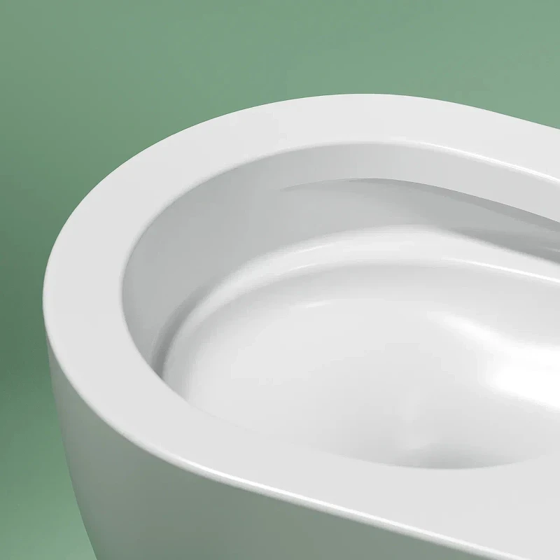 Унитаз Ceramicanova Modena Rimless CN6063MW подвесной Белый матовый с сиденьем Микролифт фарфор подвесной