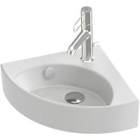 Раковина Jacob Delafon Odeon Rive Gauche 48 EGP112-00 Белая фаянс подвесная, полувстраиваемая