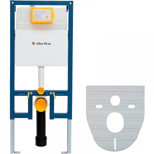 Инсталляция Allen Brau Project Color 9.1PR10.20 для унитаза без клавиши смыва пластик