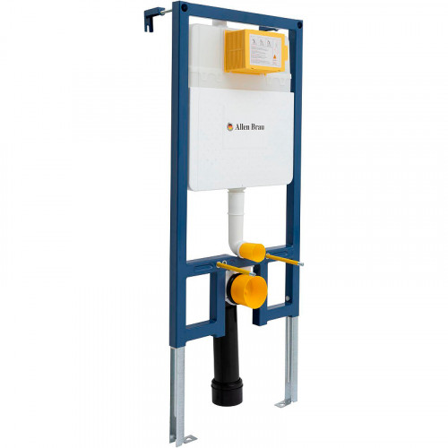 Инсталляция Allen Brau Project Color 9.1PR10.20 для унитаза без клавиши смыва пластик