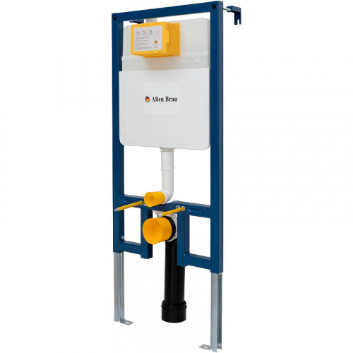 Инсталляция Allen Brau Project Color 9.1PR10.20 для унитаза без клавиши смыва пластик