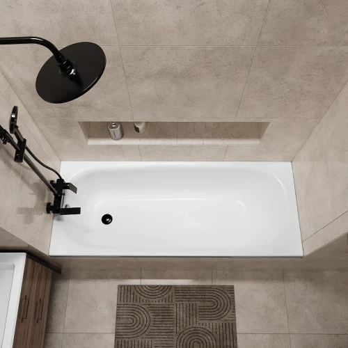 Акриловая ванна Niagara Brava 150х70 NG-B15070 цвет Белый глянцевый