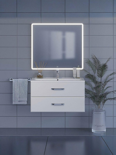 Зеркало Uperwood Foster 90 291020580 с подсветкой с сенсорным выключателем и подогревом