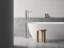 Смеситель для ванны Ravak Spring SG 080.00CR X070537 цвет Хром