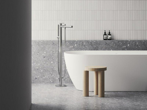 Смеситель для ванны Ravak Spring SG 080.00CR X070537 цвет Хром
