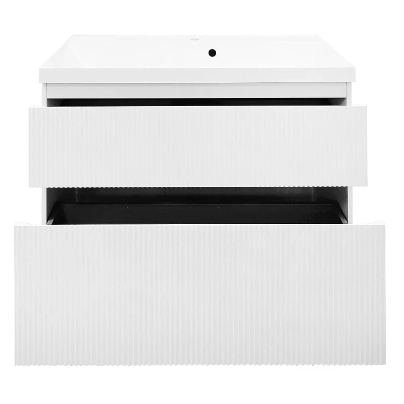 Тумба с раковиной Azario Viola 100 CS00097146 цвет Белый матовый