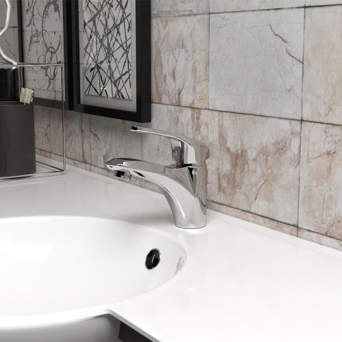 Смеситель для раковины Paini Trento TRCR205LMKM Хром