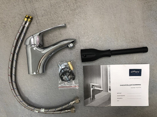 Смеситель для раковины Paini Trento TRCR205LMKM Хром