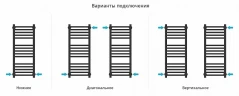 Водяной полотенцесушитель Сунержа Модус PRO 80x30 00-0450-8030 Без покрытия